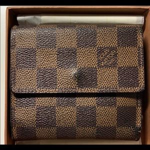 AUTHENTIC LOUIS VUITTON ELISE TRIFOLD WALLET